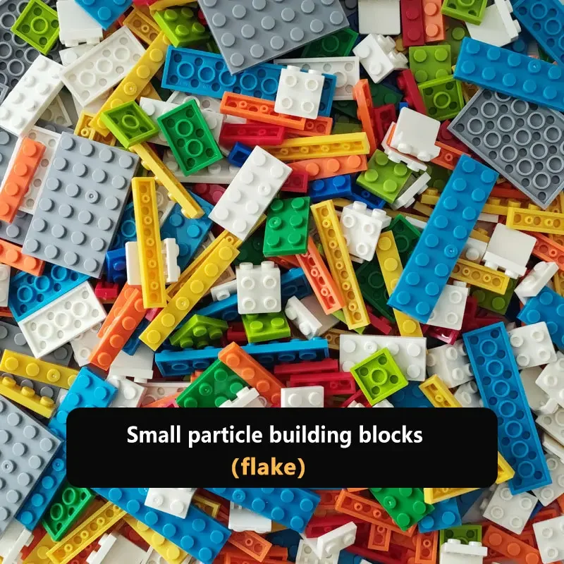 

Small particle building block sheet MOC low brick foundation accessories compatible with LEGO bulk weighing DIY assembled toys