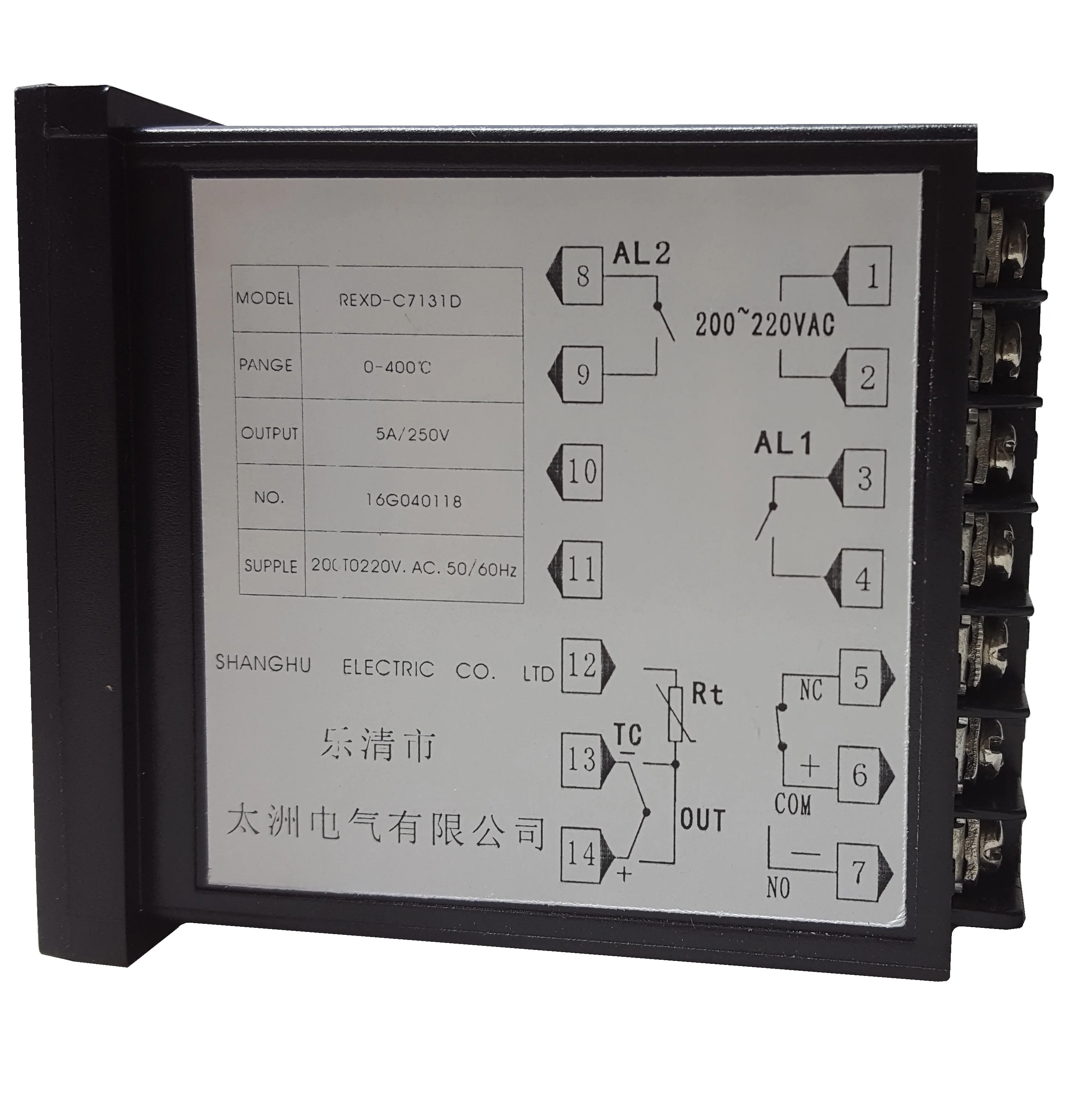 TAIZHOU Electrical Appliance Instrument REXD-7131D REXD-7181D K E PT100 REXD-C7000 Electronic Temperature Controller relay -5p