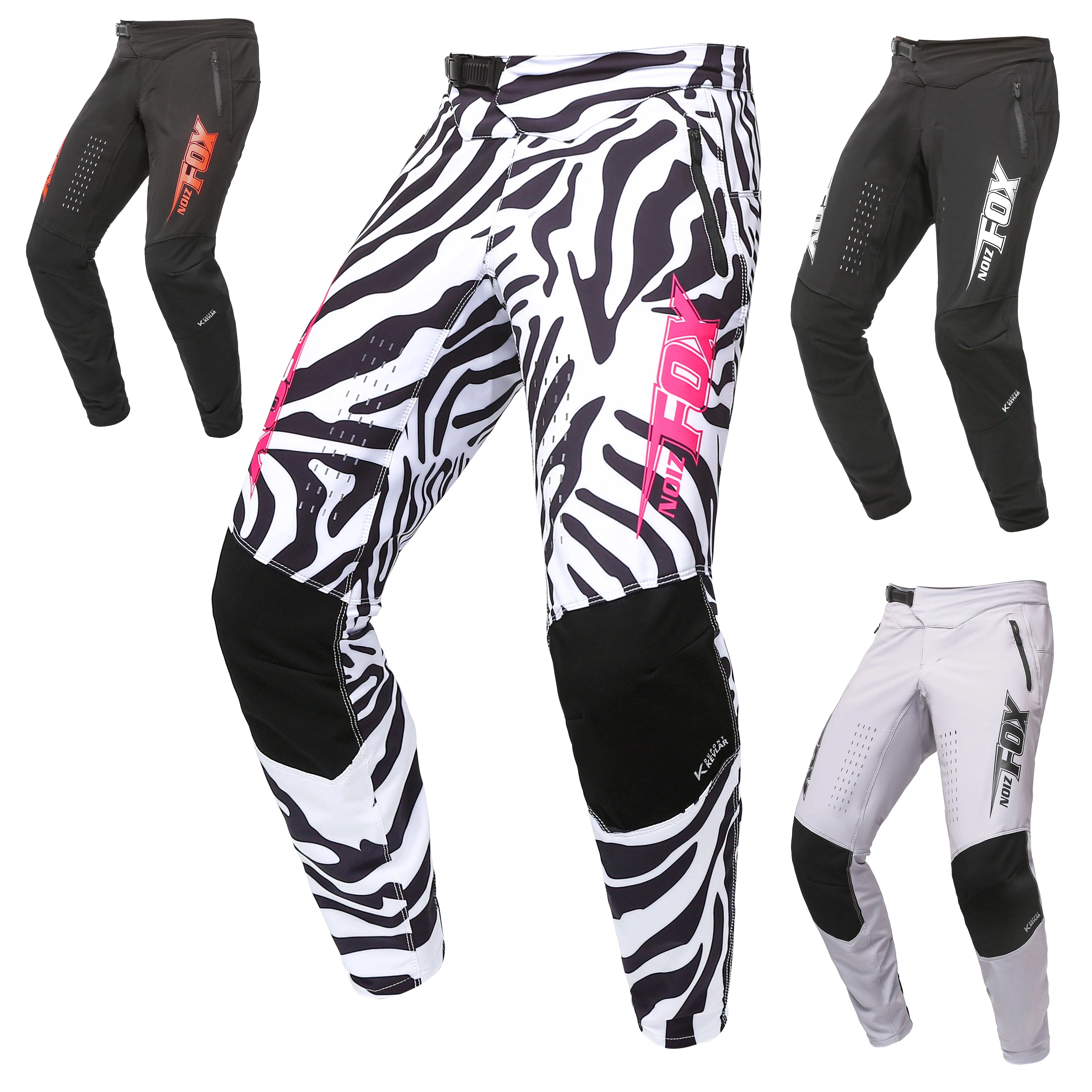 

New For Noizfox Defend MX MTB DH Pants Ride Mountain Bike Pants Motocross Dirt Bike BMX XC Cycling Pants Bicycle Pants B