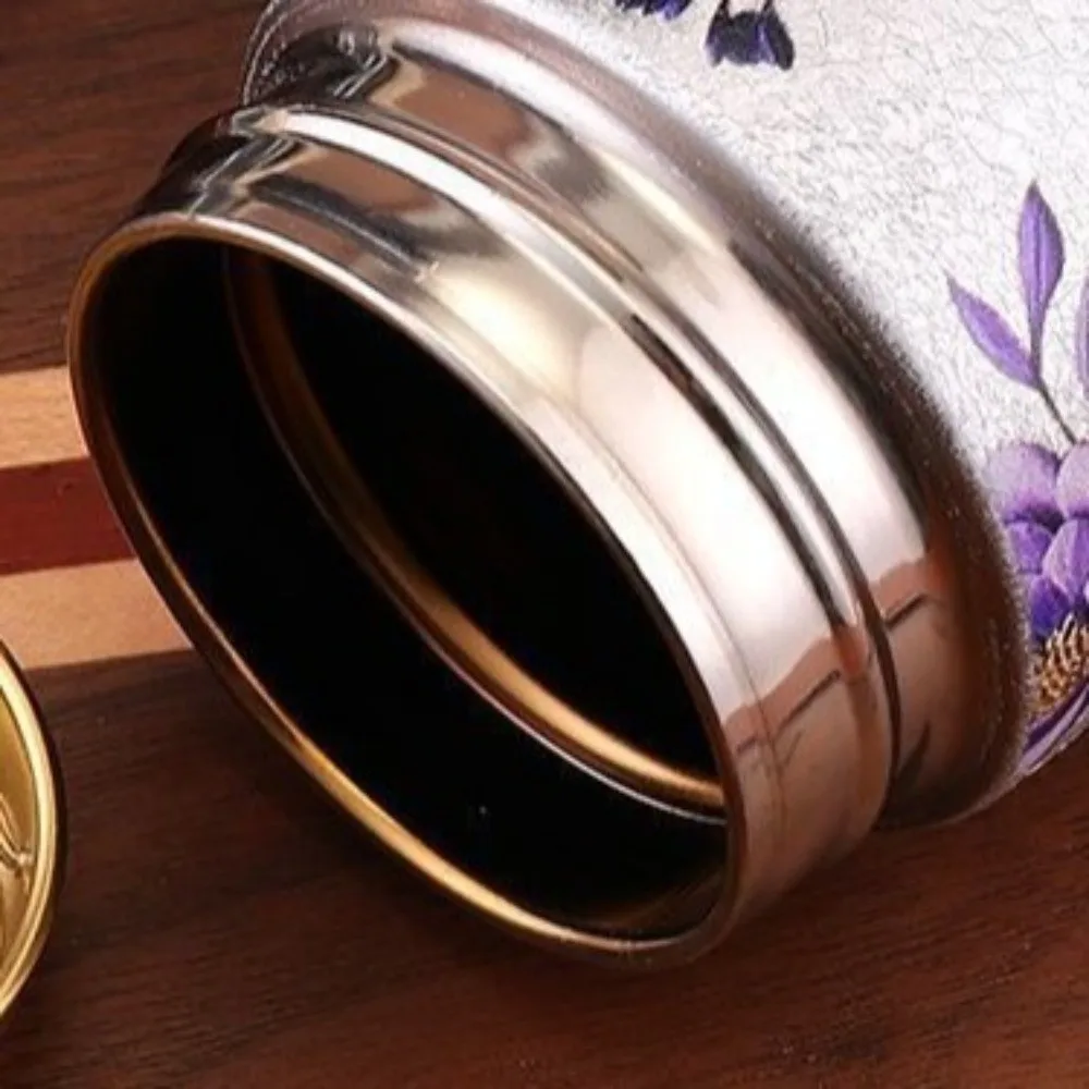 

Прочная вакуумная чашка в китайском стиле, 240 мл, изоляционная или охлаждающая чашка с рисунком павлина, большая емкость, термобутылка для воды