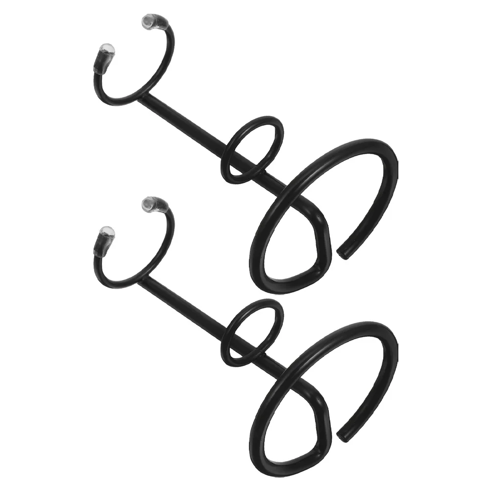 

2Pcs Crystal Wand Display Stand Iron Easel Holder Stable Base Elegant Showcase Home Office Decorative Storage Rack