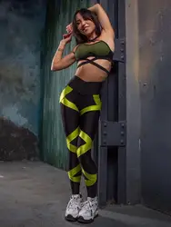 Gymdolphins Women Sexy Sporty Pants Suit Halter Bra & High Waist Skinny Legging 2025 Summer Fitness Two-piece Set Yoga Suits