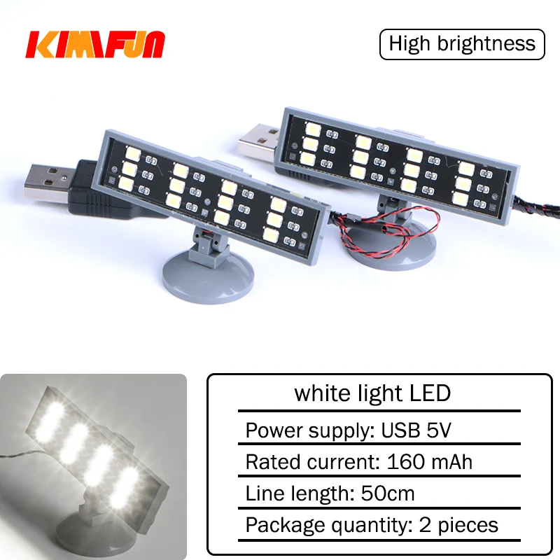 2 Stück Bausteine Universelle DIY LED-Beleuchtung RGB-Steine MOC-Spielzeug mit USB-Anschluss Buntes Weißes Warmes Spotlicht-Set für LEGO
