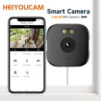 1/2PCS Window Camera - Replaces Outdoor Cameras | 2.4/5GHz Wi-Fi | 3MP Resolution | Full-Color Night Vision Through Window |