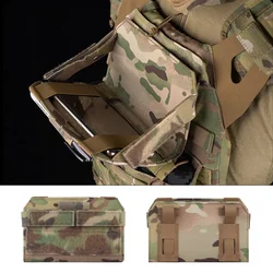 Sport Chest Rig Phone Navigation Board Foldable Hunting Vest Front Panel Map Holder Carrier Bag Outdoor Admin Molle Pouch