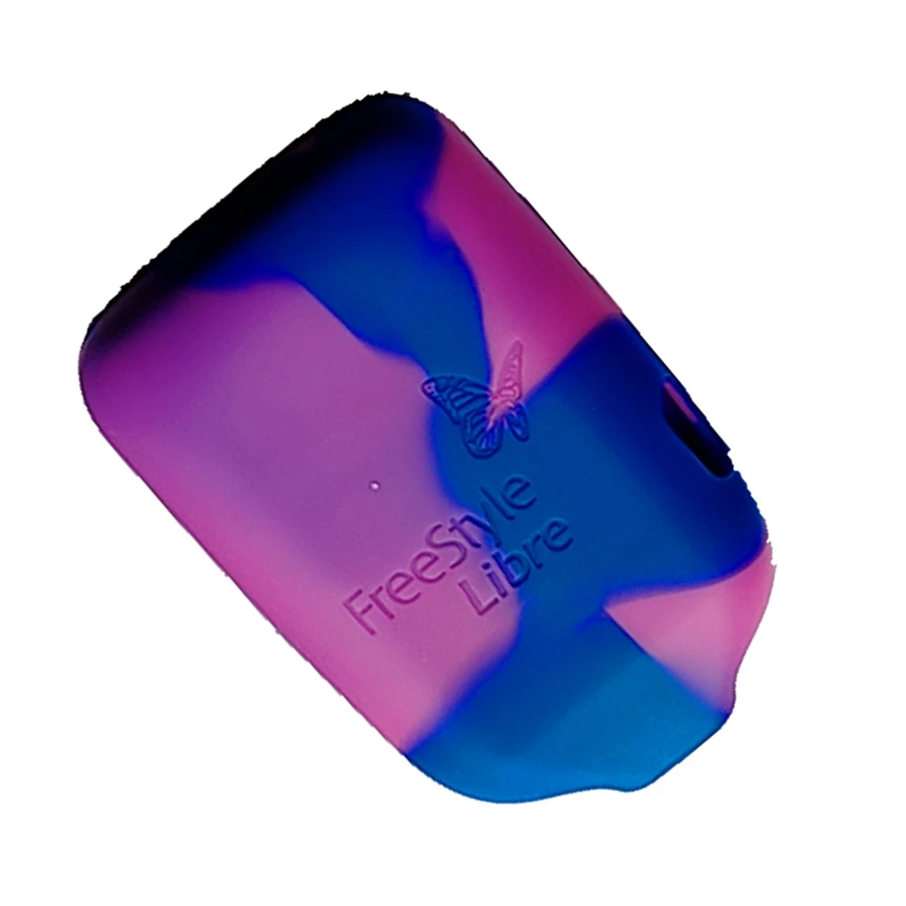 Freestyle-funda de Gel Libre para diabéticos, cubierta de silicona suave, accesorio para leer, parche para diabéticos