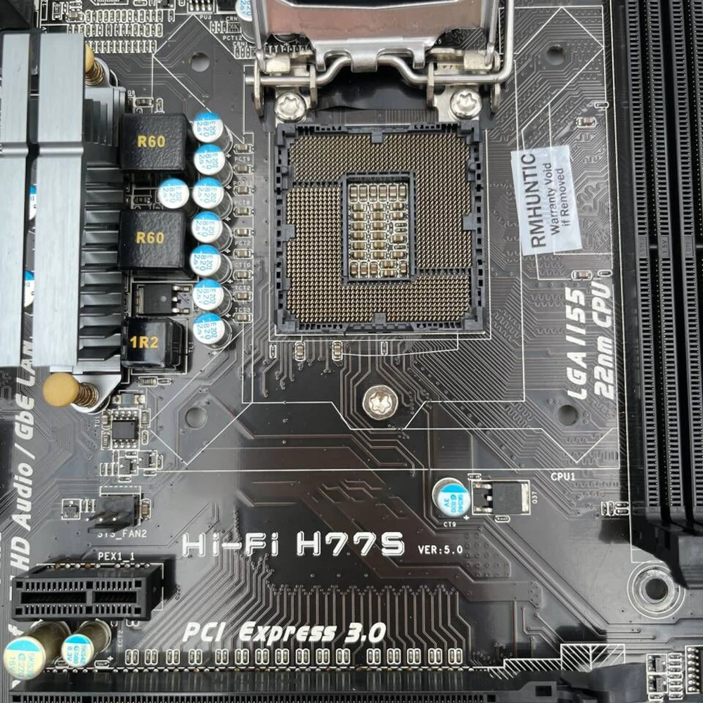 اللوحة الأم ATX لـ Biostar H77 LGA 1155 DDR3 USB 3.0 USB 2.0 Hi-Fi H77S