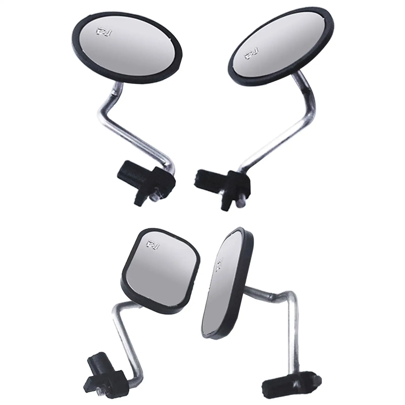 กระจกมองหลัง RC แบบหมุนได้ ขนาด 1/12 สำหรับรถบรรทุก MN ของเล่นรถยนต์ โมเดลรถ งานอดิเรก ปรับแต่ง