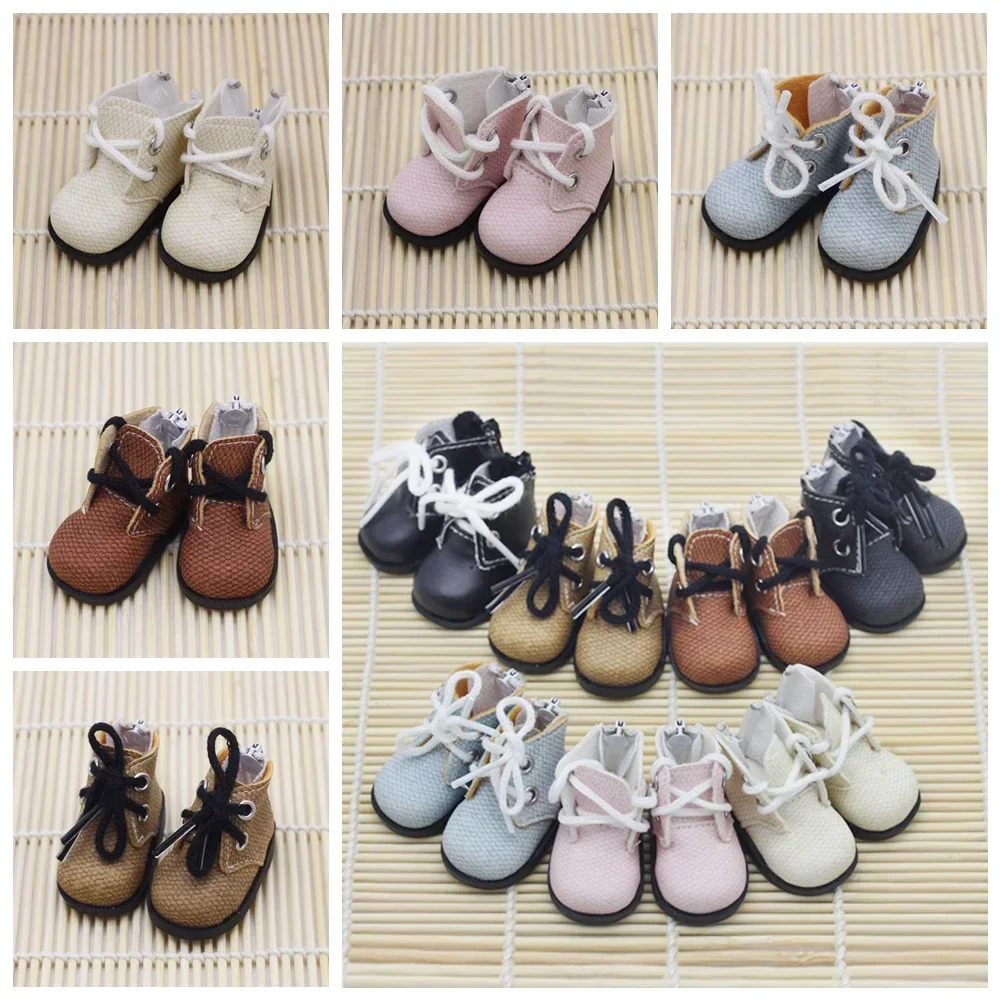 4.5*2.5cm Doll Boot For 1/6 Bjd Or 20cm Plush Doll Baby Toys Shoes Fashion Mini Shoes High Quality Doll Accessories