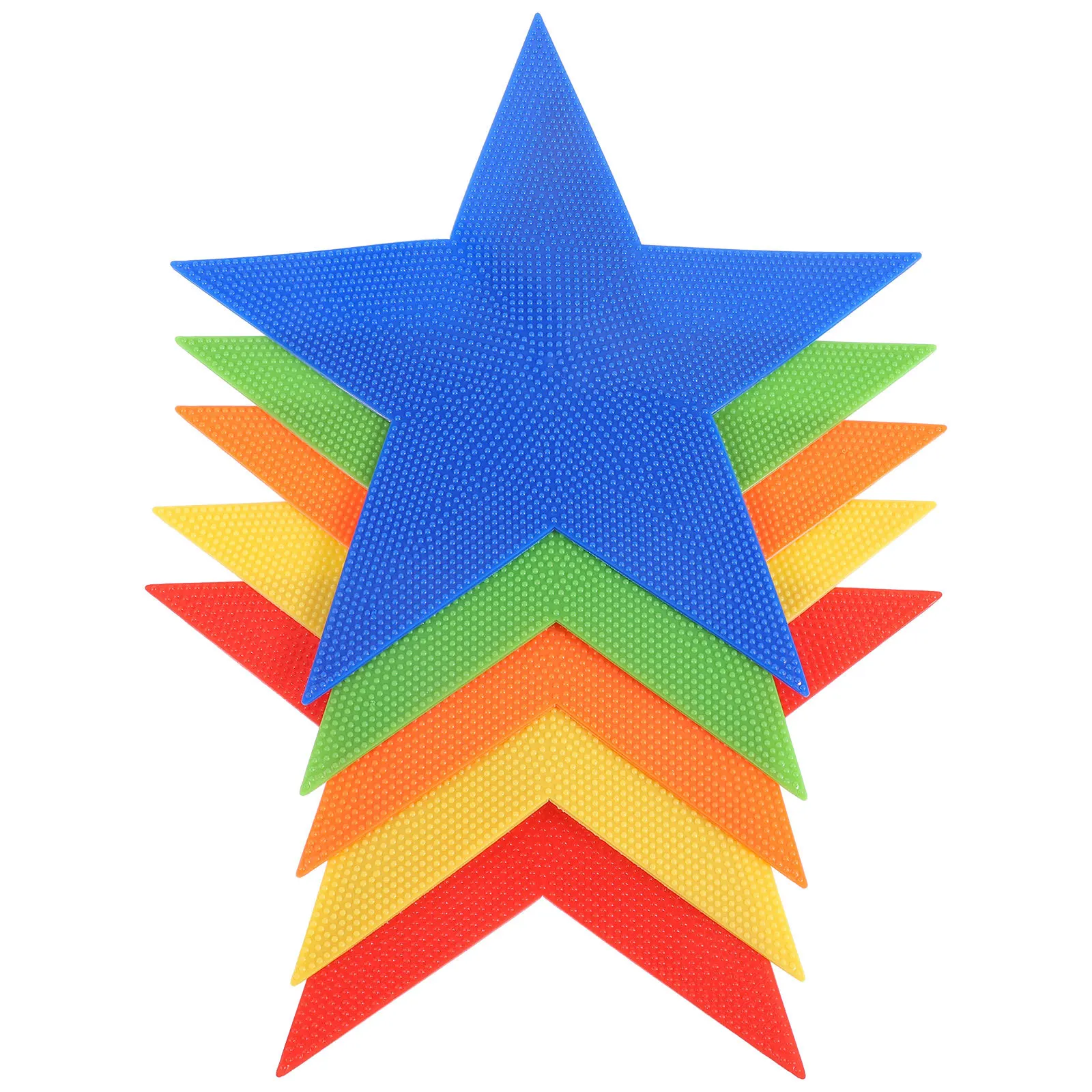 

5Pcs Colorful Design Exquisite Detail Sports Training Markers Durable Safe Football Basketball Agility Drills Pe Supplies