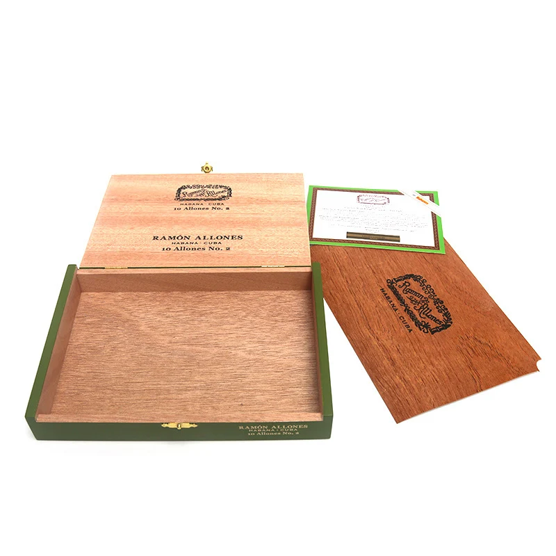 Cigar Box Portable Cigar Wooden Box 10 Cigars Travel Cigar Box Cigarette Packing Box Cigarro Electronico Humidor  Humidor Cohiba