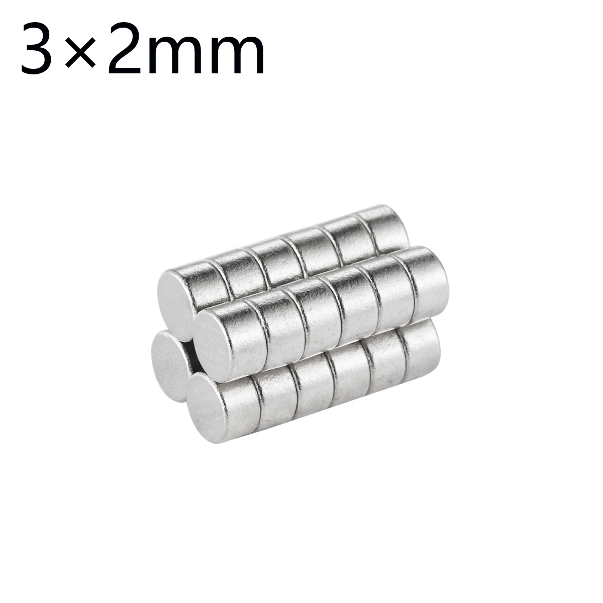 

20~500pcs 3x2mm N35 Small Disc Round Neodymium Magnet Rare Earth Permanet Strong Powerful Magnets 3*2