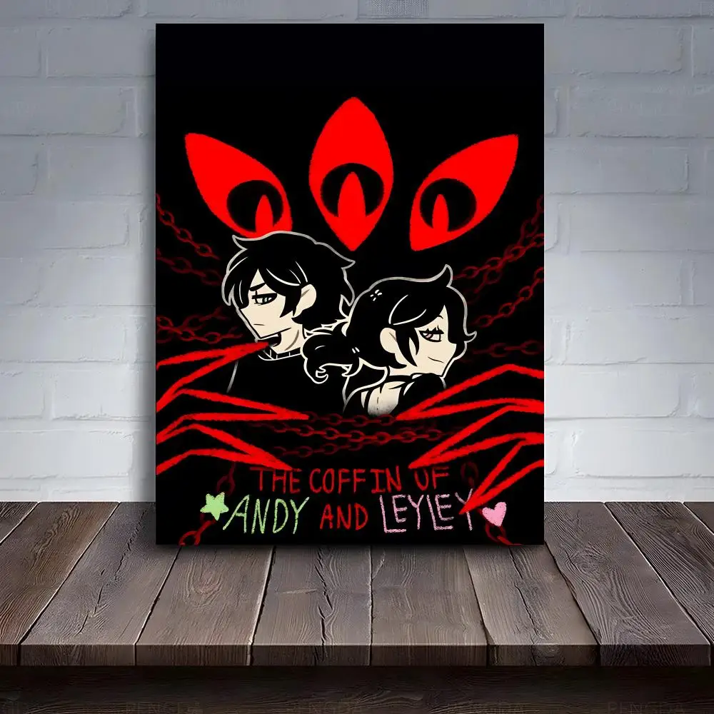 The Coffin Of Andy And Leyley Game Poster PC Hot Poster Art HD Canvas AAA Advanced Aesthetic Printing Paper Wall Art For Living