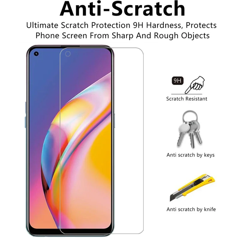 حافظة لهاتف oppo a94 واقي للشاشة من الزجاج المقسى على oppo opp a 94 94a oppoa94 oppo94a 6.43 حقيبة حماية للهاتف 360