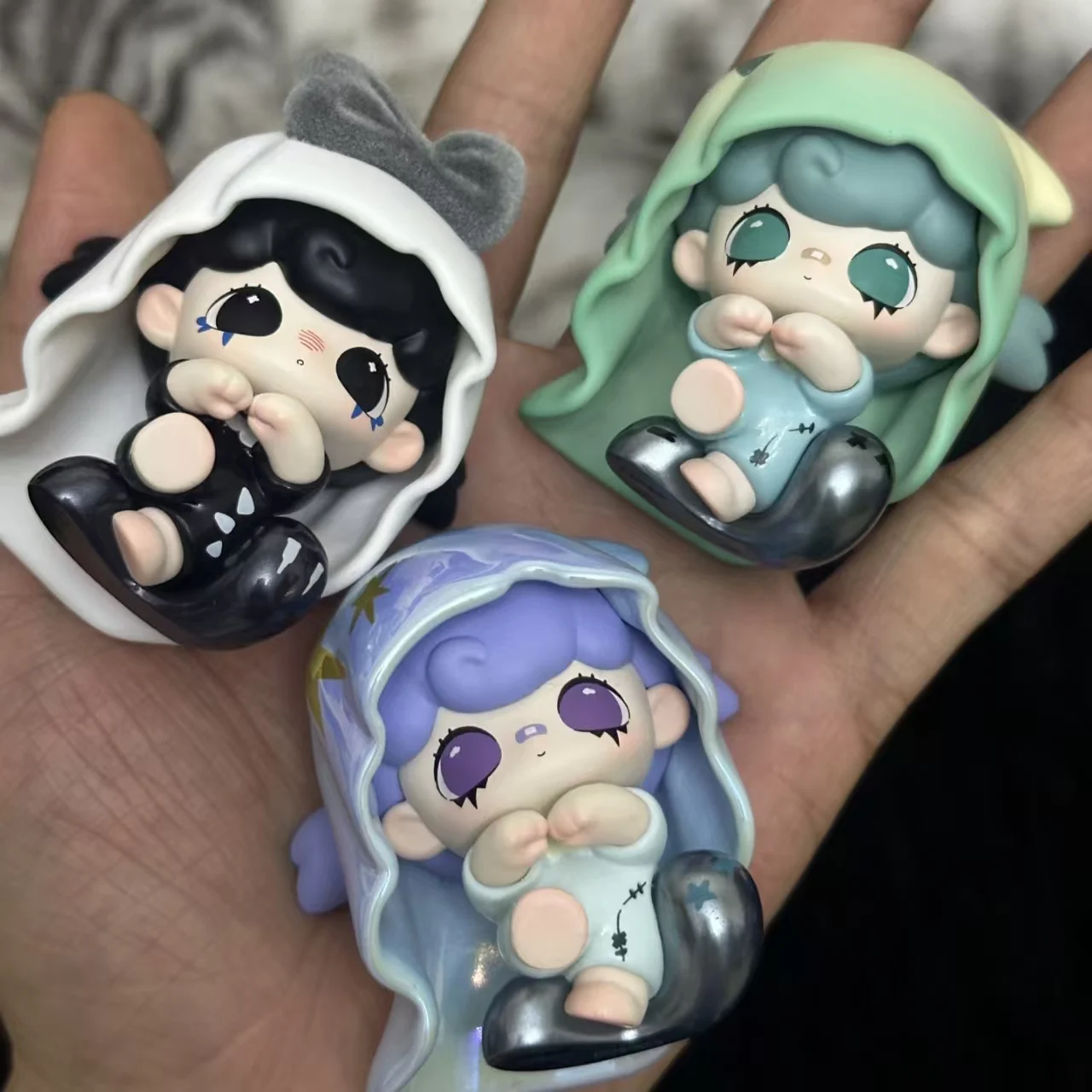 

In Stock Lulumi Mystery Box Half Sugar Ball Series Mini Figure Cute Kawaii Blind Box Collectible Vinyl Toy Desk Decor Gift