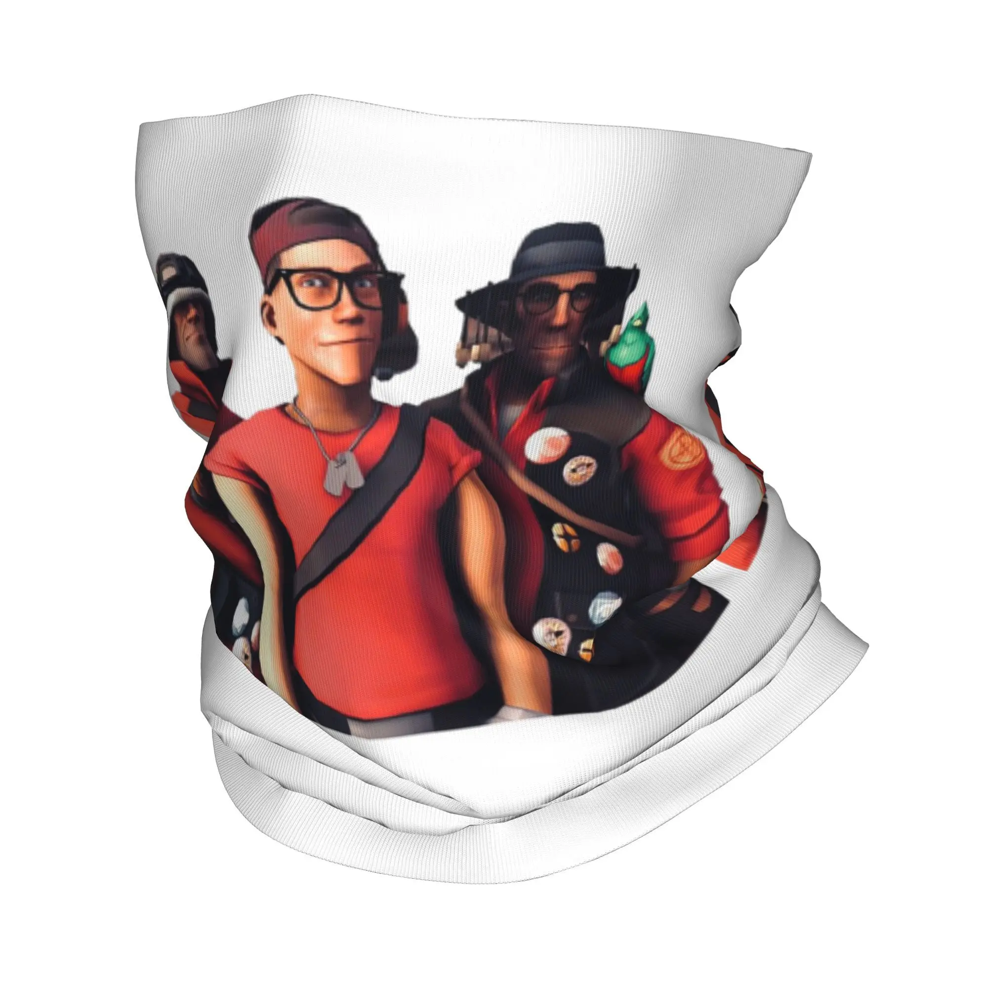 Бандана Team Fortress 2, гетры с принтом, маска, шарф, теплая маска для лица, походная, рыбалка, унисекс, для взрослых, моющаяся