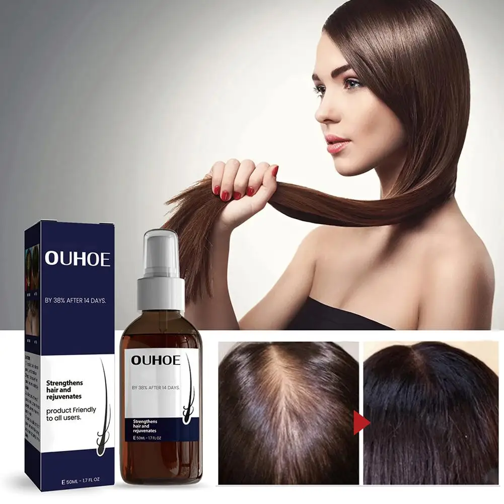 Mais grosso tratamento com óleo longo, prevenir a calvície, reparar danificado Nourish Hair Loss, couro cabeludo hidratar, fortalecer, Anti U4F0