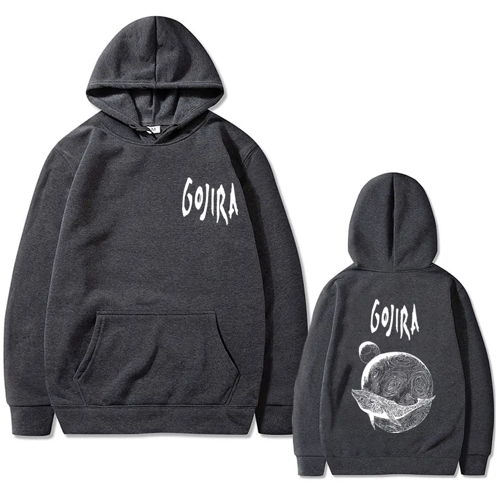 Limited Rock Metal Band Gojira From Mars To Sirius Music Album Cover Print Hoodie Men Women Classic Fashion Oversized Pullover