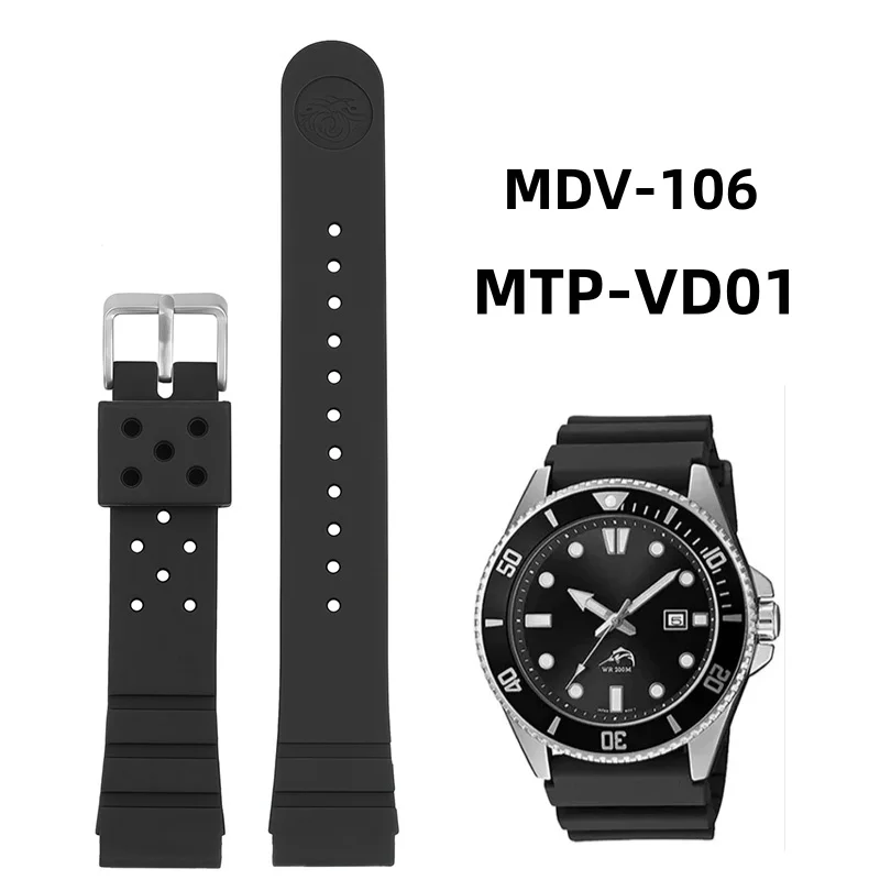 para-casio-swordfish-mdv-106-mdv-107-mtp-vd01-pulseira-de-relogio-de-silicone-macio-para-mergulho-bracelete-de-borracha-water-ghost-ocean-heart-20mm-22mm