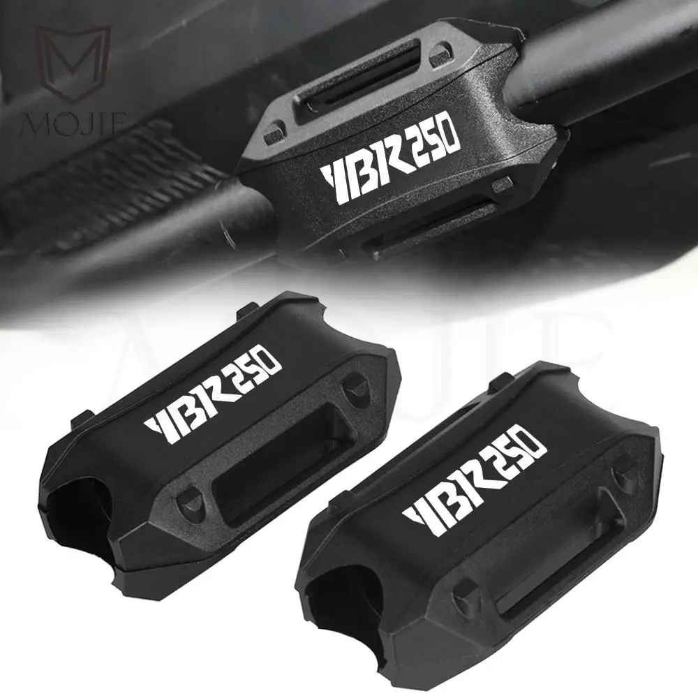 

Motorcycle Bumper Decorative Guard Block Protection Engine Crash Bar For YAMAHA YBR250 YBR 250 2005-2014 2006 2007 2008 2009