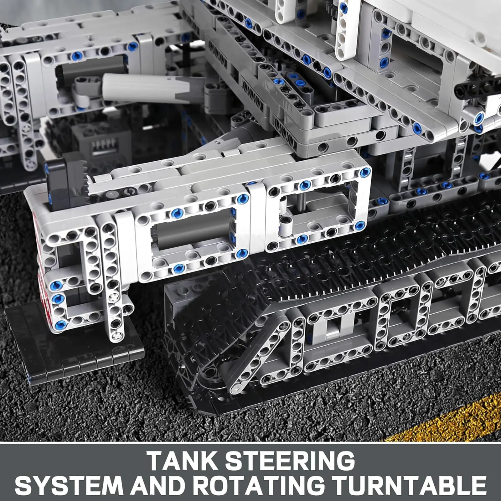 ตัวต่อ MOULD KING 17002 รถของเล่นเทคนิค รุ่น MOC-10123 รถเครนบังคับวิทยุ Liebher LTR 11200 ของเล่นตัวต่อสำหรับเด็ก