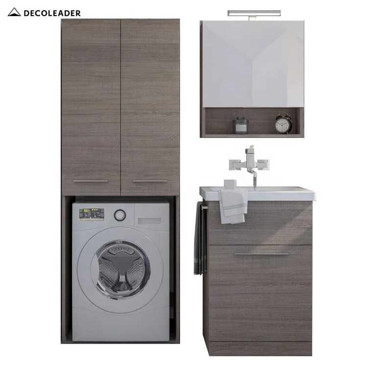 

Flexible Laundry Cabinet With Washing Machine Dryer Niche