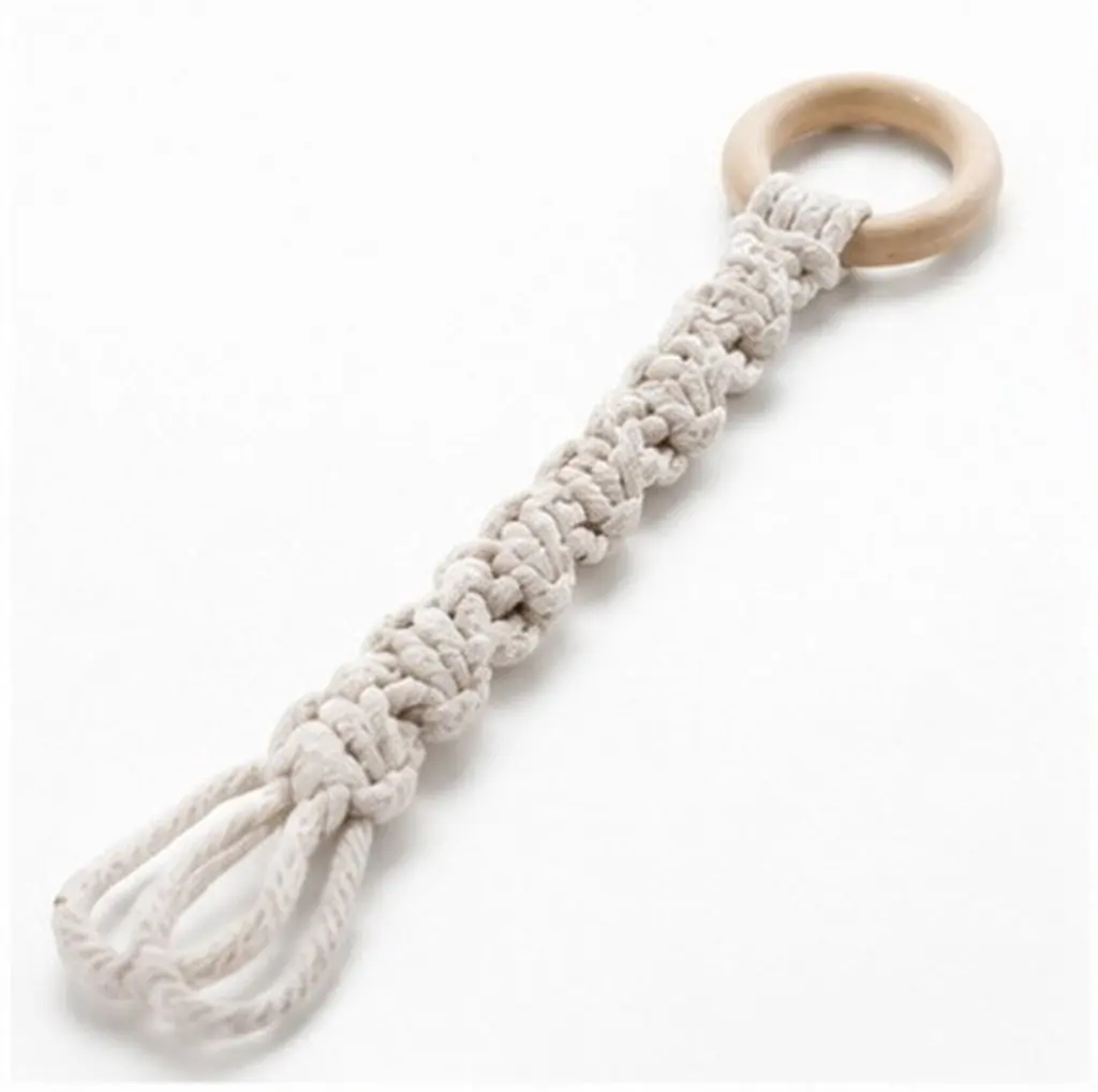 6Pcs Hanging Basket Macrame Rope Bohemian Plant Hanger Indoor Outdoor Wall Mount Hanging Planters for Flower Pots