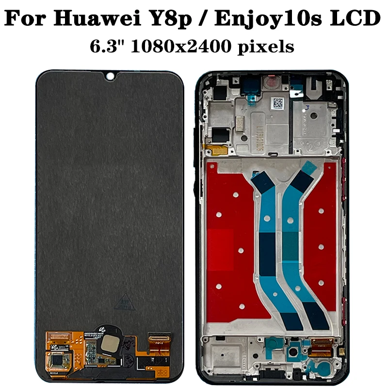 New For Huawei Y8p 2020 LCD AQM-LX1 Display Touch Screen Digitizer Assembly Replacement For Honor 30i LRA-LX1 LCD