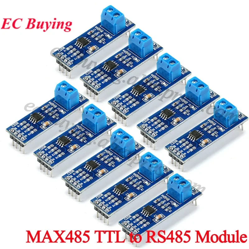 10 szt./1 szt. Moduł MAX485 RS-485 TTL Konwerter na RS485 MAX485CSA do Arduino Mikrokontroler MCU Akcesoria do Rozwoju — zdjęcie 2