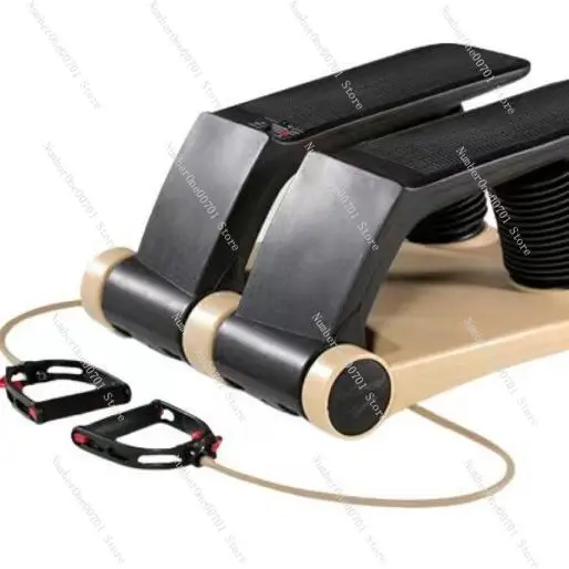 Air Stepper Exercise Machine, Home Workout Stepper with Resistance Bands, Cardio Climber for Legs & Waist Toning