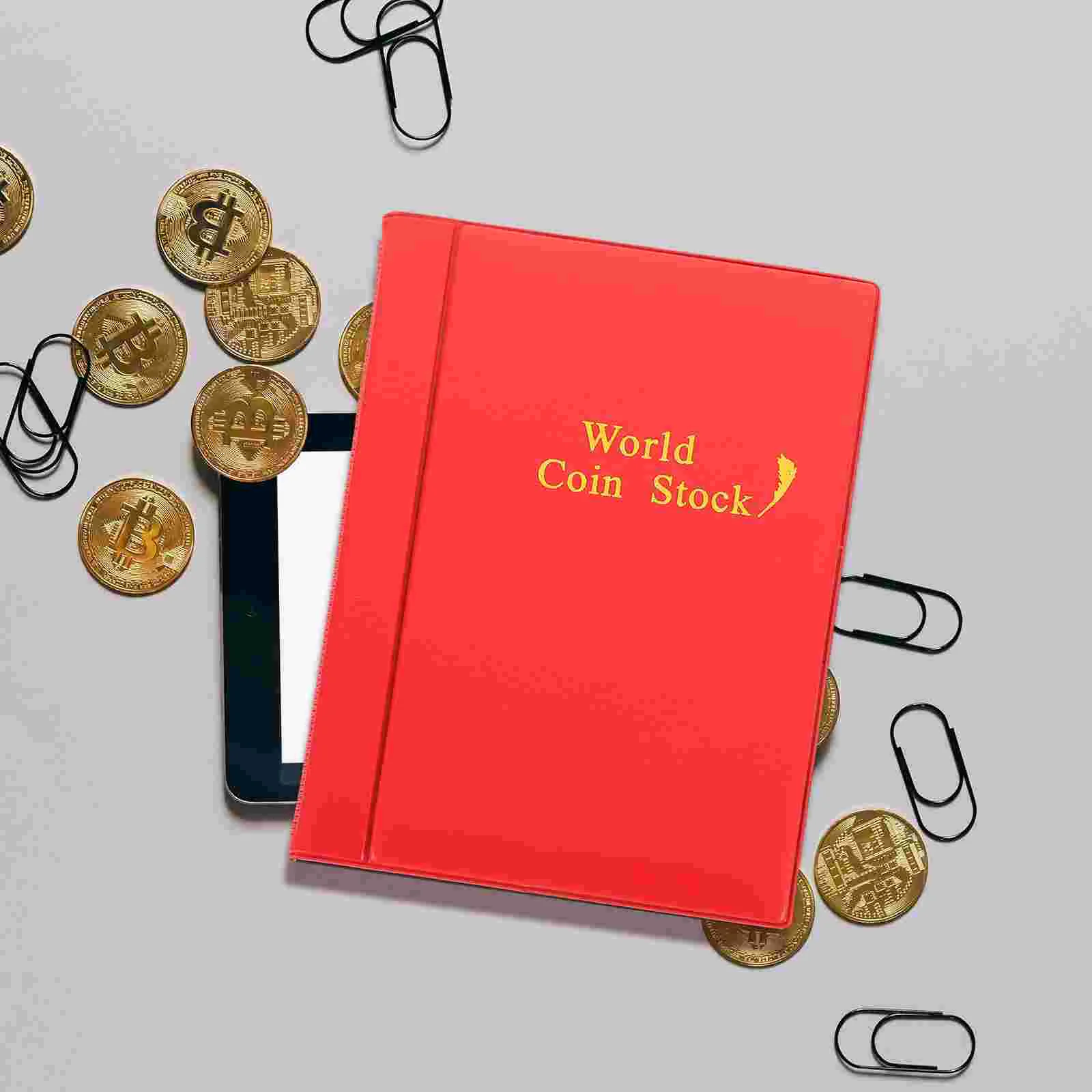 Coin Collection Album Portable Coin Book Coin Displaying Book Commemorative Coin Collection Book coin holder