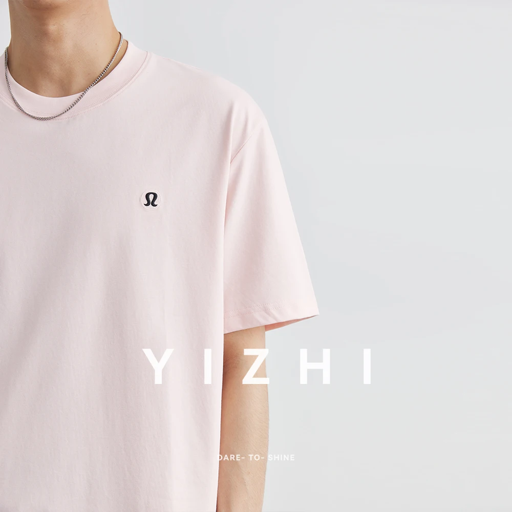 Fashion Men's Embroidered Pattern Short Sleeve T-shirt 2025 Summer New Round Neck Loose Couple Clothes Bottoming Shirt Women