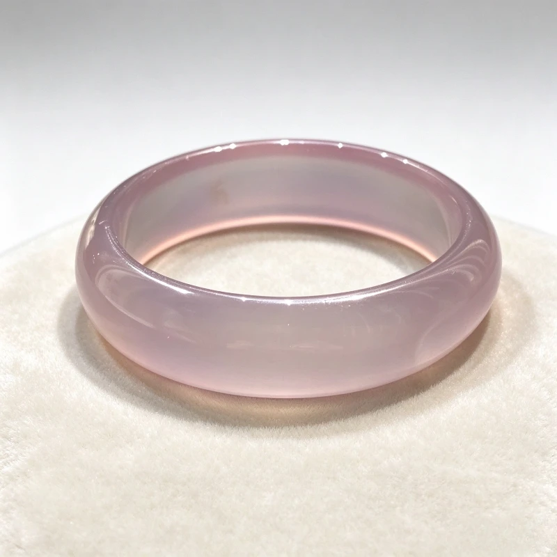High Ice Warm Pink Bracelet, Suitable for Daily Wear and Daily Jewelry