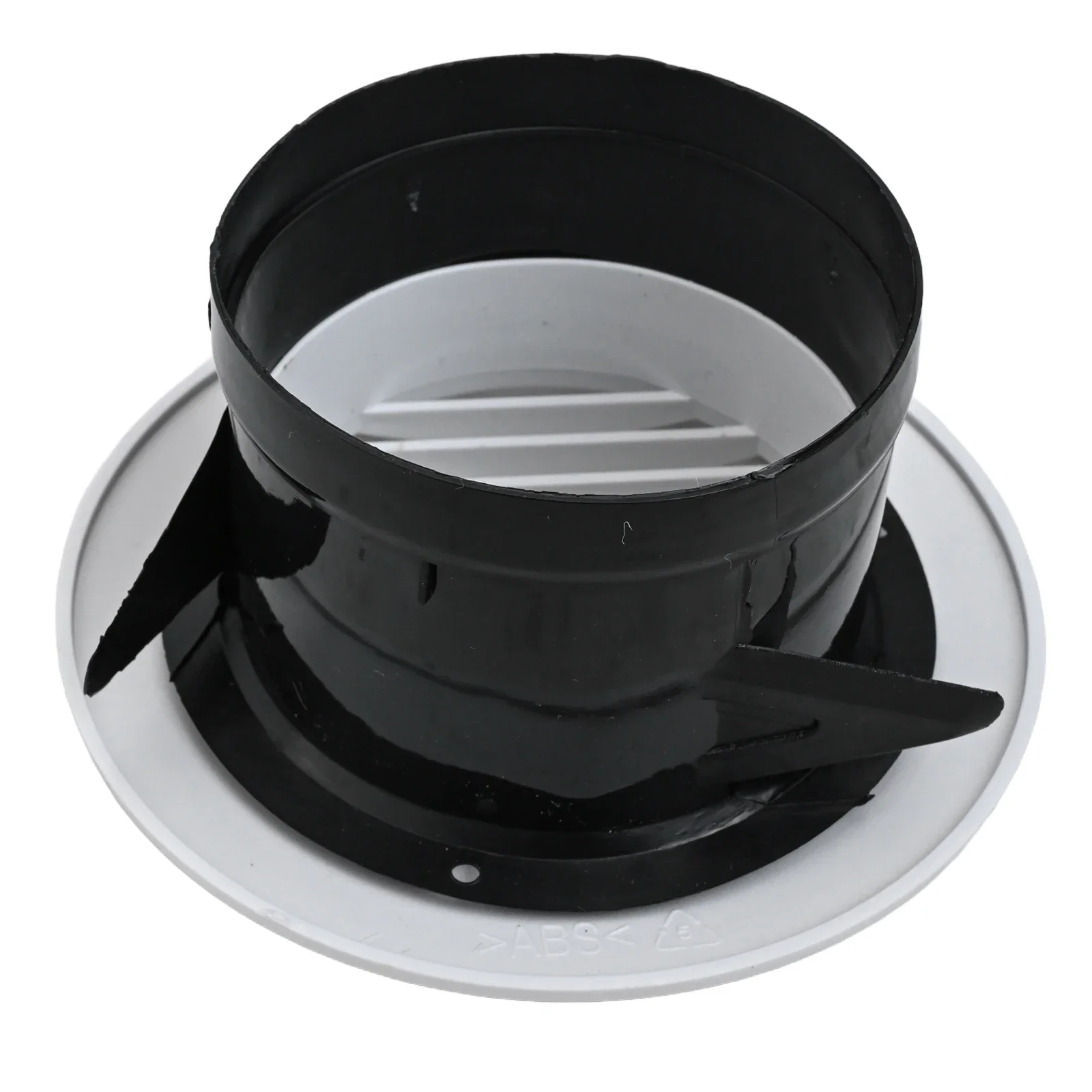 Circular Vent Air Vent White+black 1 Pcs 75/100/125/150/200mm Ceiling Mounting For Bathroom Office Ventilation