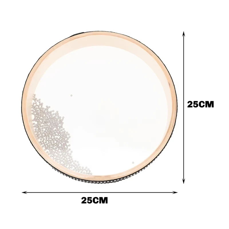 Percussie-Instrument Waves Kids Drumspeelgoed Kralen Oceaanmuziek Zeetrommel Speelgoed Hout Orff Wave Kraal Muzikale Oceaantrommel