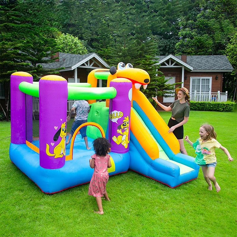 Castello gonfiabile bambini trampolino Indoor Outdoor piccolo parco divertimenti scivolo trampolino castello impertinente