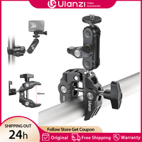 Ulanzi R094 Metal Super Clamp with 360 Ball Head Magic Arm Clamp with 1/4\