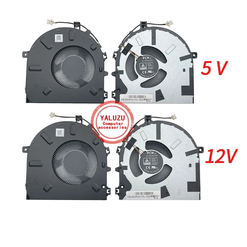 New Laptop CPU Cooling Fan For Lenovo IdeaPad 5 Pro 14ITL6/14ACN6/14IAP7/14ARH7 XiaoXin Air 14+ ACN/ITL 2021 14+ IAP7/ARH7 2022