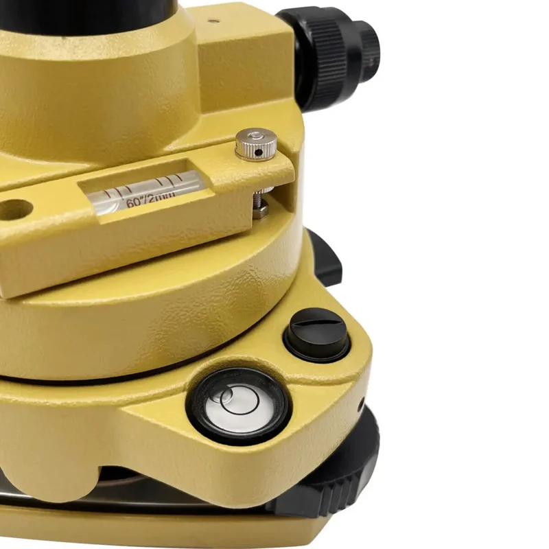 NEW YELLOW TRIBRACH & ADAPTER WITH OPTICAL PLUMMET PRISM SET