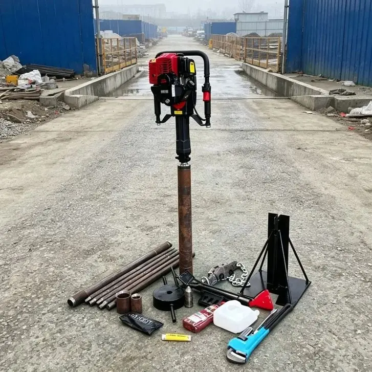 Customized Detachable Backpack Core Sampling Drilling Rig | Lightweight Geological Investigation Rock Core Drilling Equipment