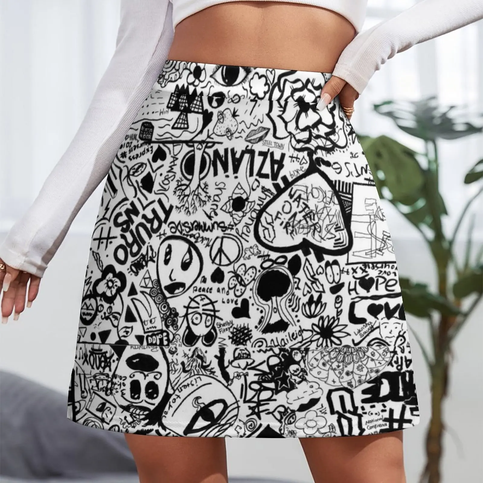 Boys and Girls Clubs Youth Mini Skirt Skirt satin Women's summer skirt women's summer clothing 2023