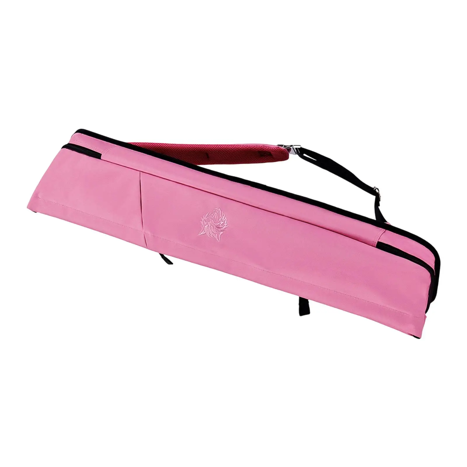 

Rigid Billiard Cue Case Padded Handle Pool Cue Bag for Portable Billiards and Snooker Accessories Storage