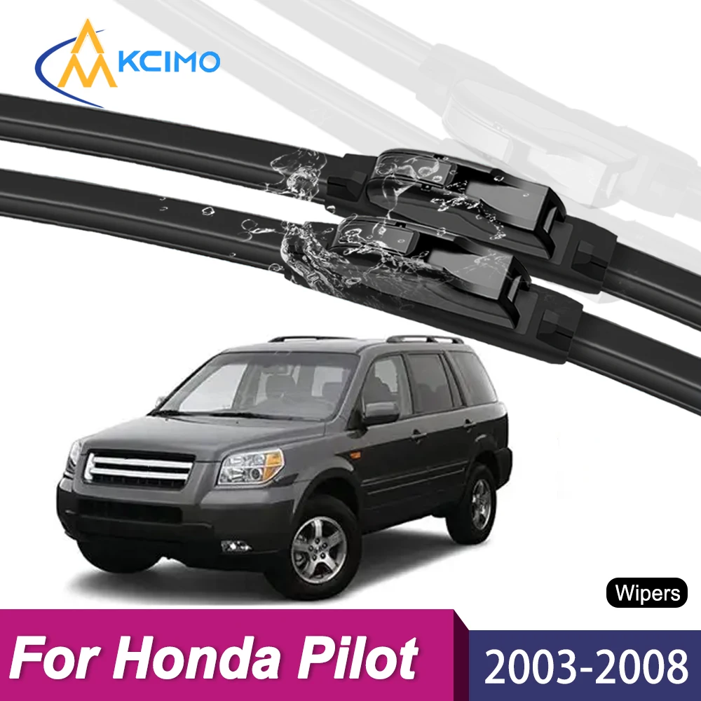 

Beam Windshield Wipers for Honda Pilot YF1/2 2003-2008, Easy Install, Quiet Streak-Free Wipers