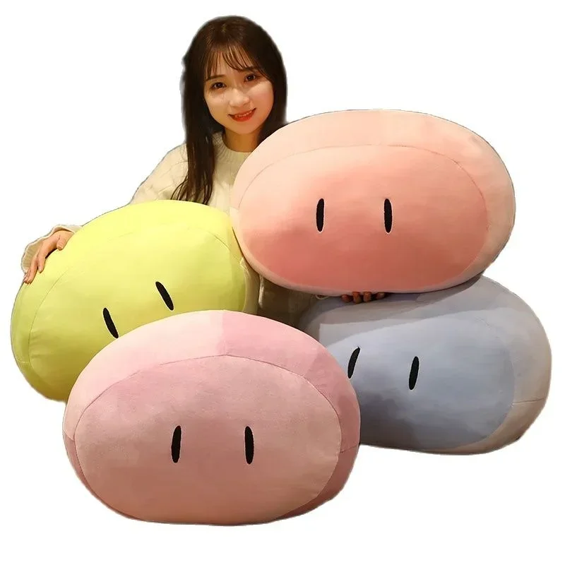 

Super Sodt Down Cotton Filling Ball Shape Cushion Stuffed Cartoon Game Round Fat Ball Bed Pillow TV Waist Pillow for Girl Boy
