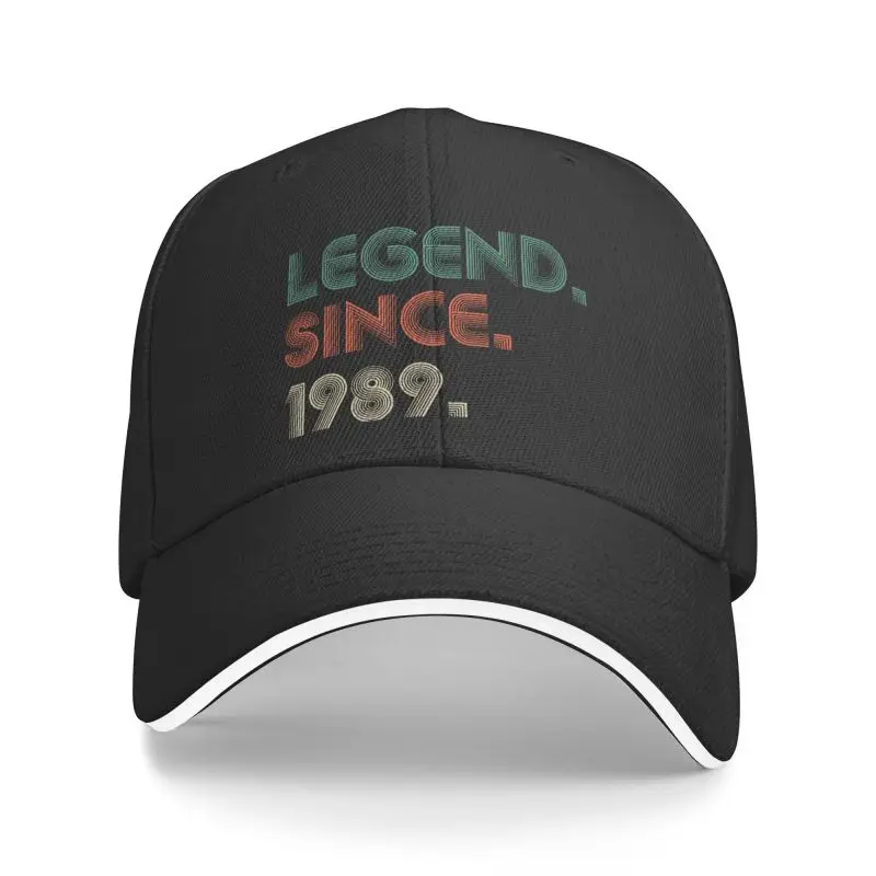 

Punk Vintage 1989 Being Awesome Birthday Gift Baseball Cap Women Men Breathable Dad Hat Outdoor