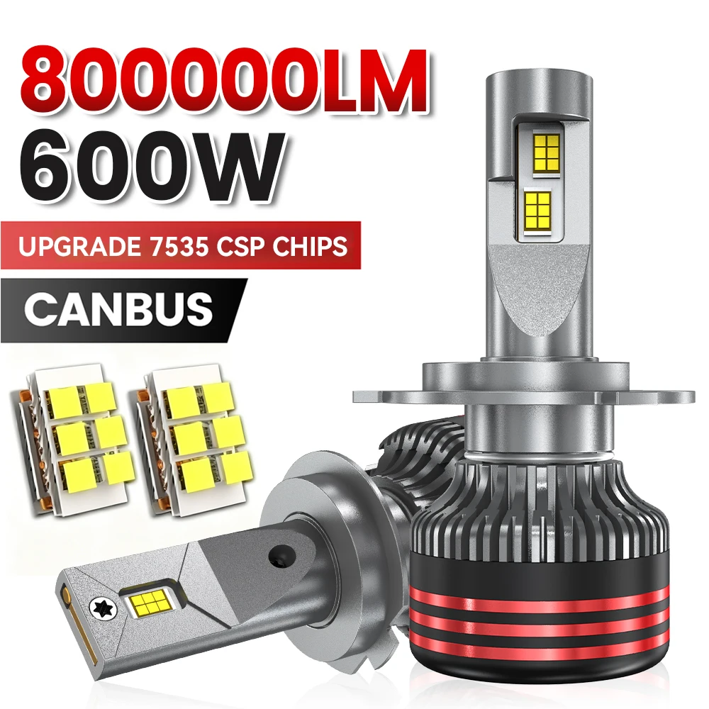 

HYNBYZJ H4 LED Headlight H7 H1 H11 H8 9005 HB3 9006 HB4 9012 HIR2 880 881 H27 9007 9008 H13 7535 CSP Canbus Car Lamp Fog Lamp