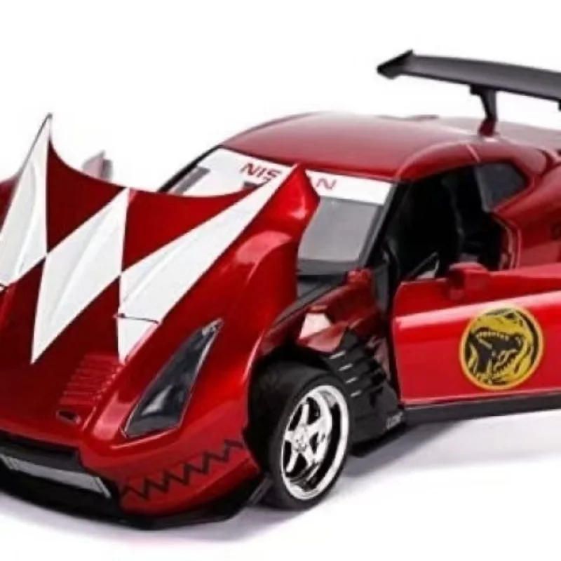 Jada 1/24 "Dinosaur Team" Nissan R35 (with alloy figurine) Alloy car model gift collection display item