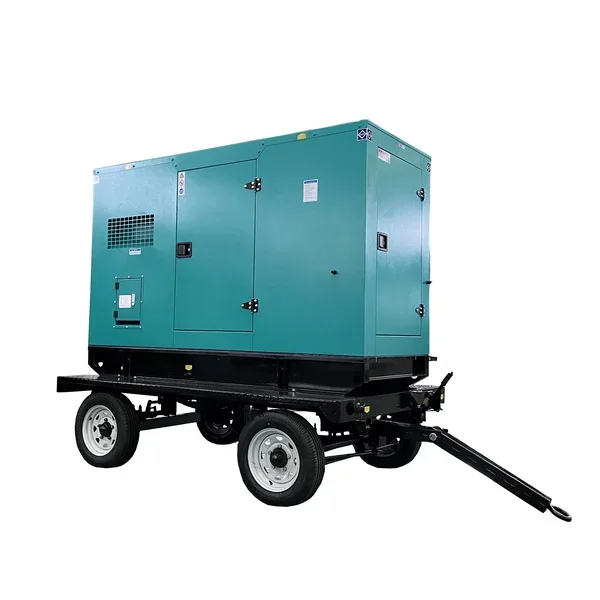 New  trailer type 20kva diesel generator set with FAW 4DW91-29D engine