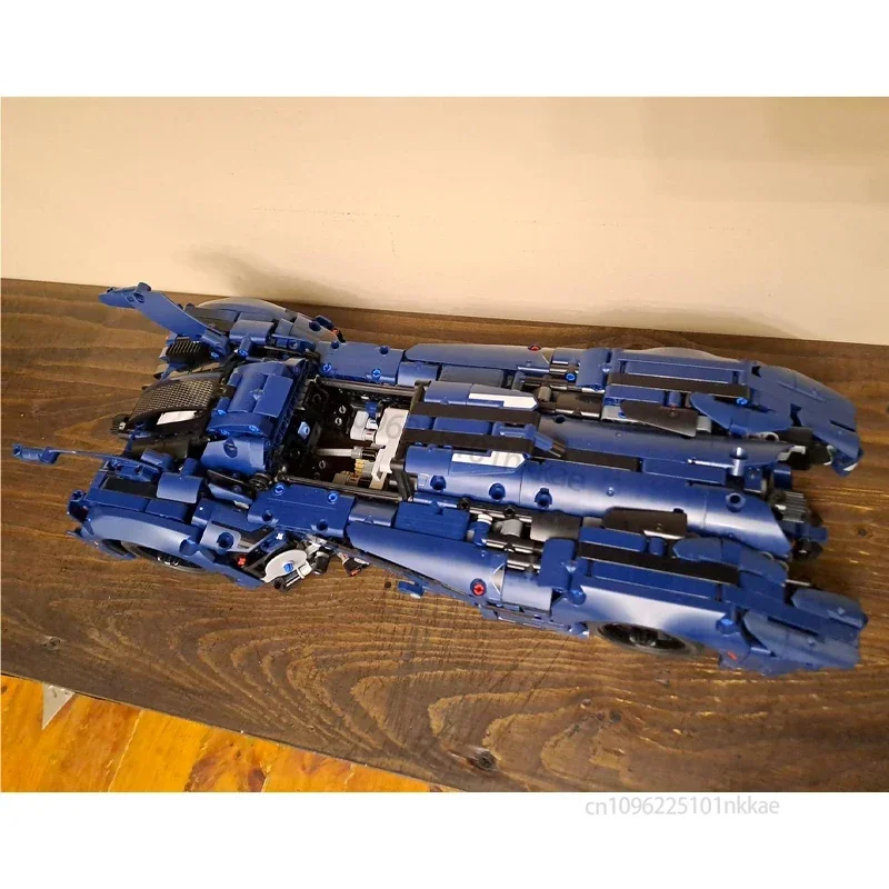 NEW Batmobile Building Blocks Model DIY Technical Super Car Racing Vehicle MOC Assemble Bricks Children Toys boy Gifts 42154 view 4