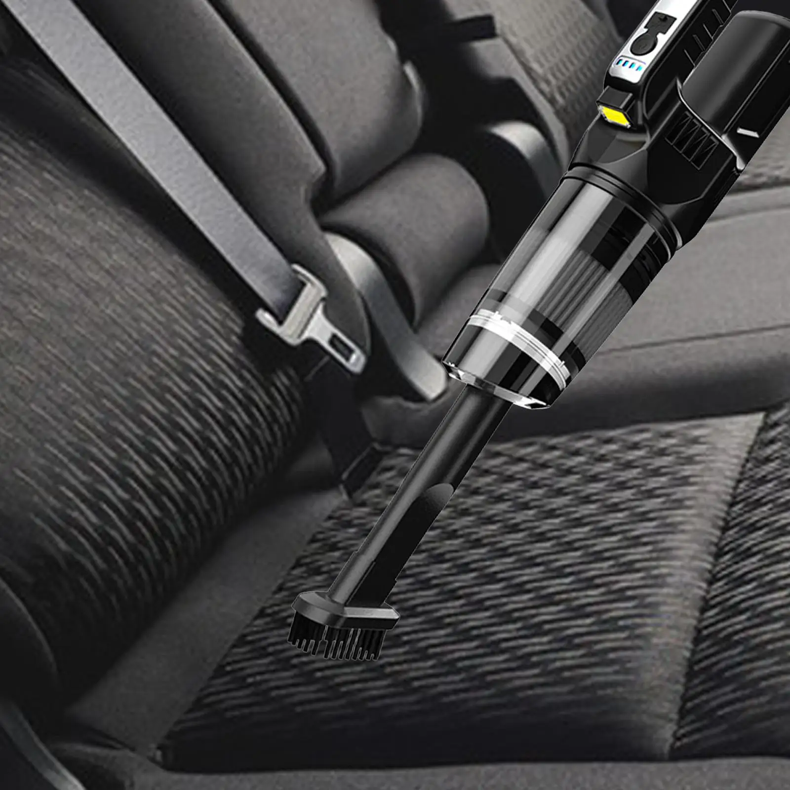 مكنسة كهربائية للسيارة، مكنسة كهربائية محمولة، مجمع الغبار للبلاط